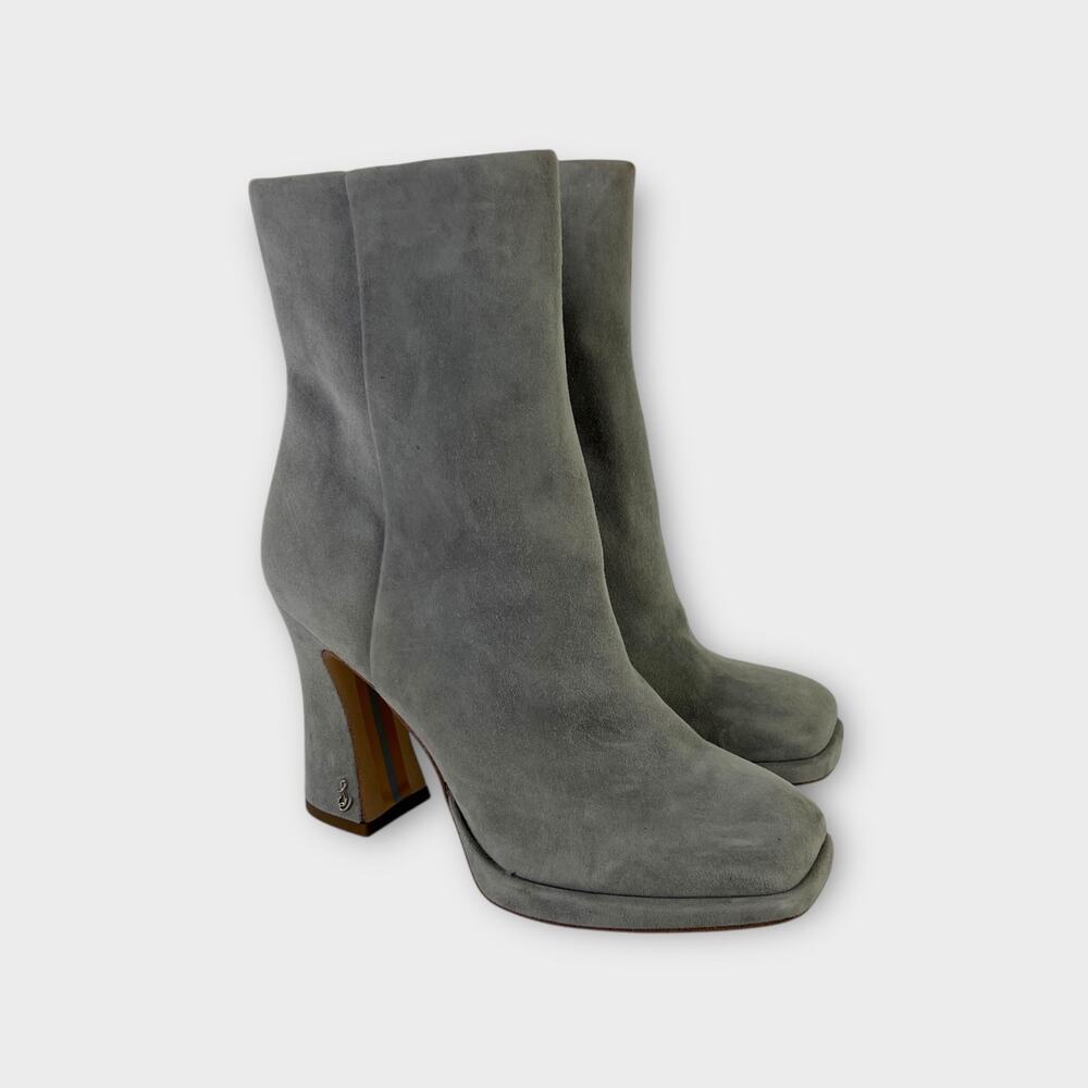 Sam Edelman Jaye Suede Bootie Gray Size 5.5